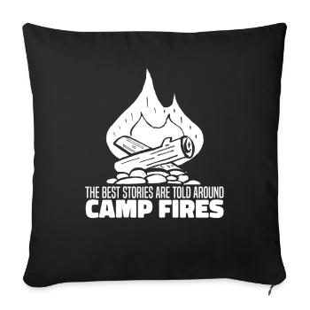 Boy Scout Cool - Housse de coussin décorative 45 x 45 cm - noir - Devant