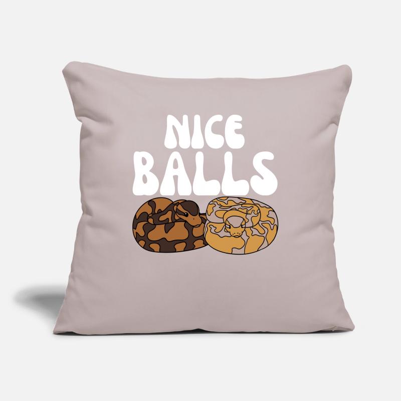 Serpent python royal Housse de coussin décorative 45 x 45 cm