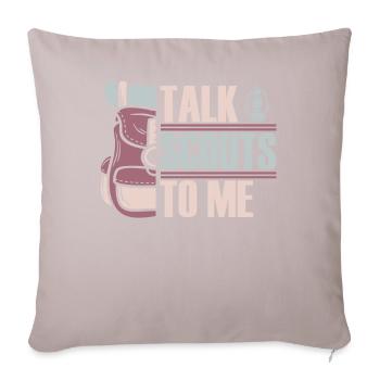 Boy Scout Funny - Sofa pillowcase 17,3'' x 17,3'' (45 x 45 cm) - light taupe - Front