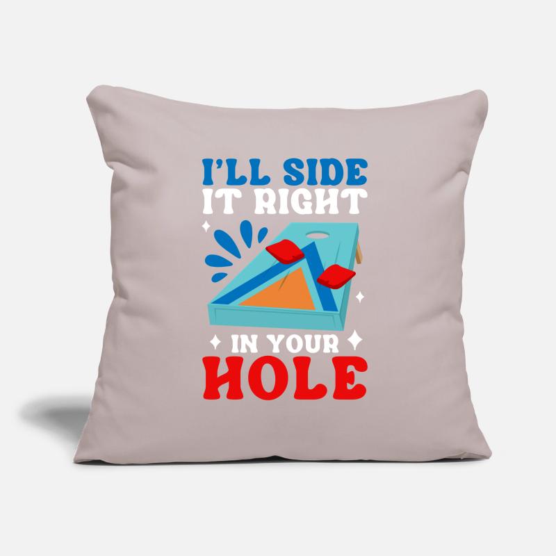 Funny Cornhole Corn Hole Sofa pillowcase 17,3'' x 17,3'' (45 x 45 cm)