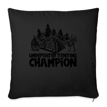 Boy Scout Champion - Housse de coussin décorative 45 x 45 cm - noir - Devant