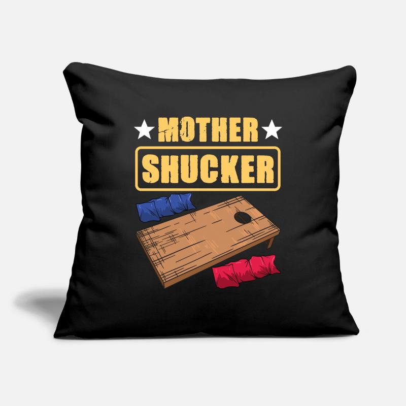 Lustiges Cornhole Corn Hole Sofakissenbezug 45 x 45 cm