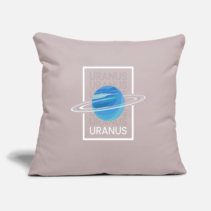 Uranus Planet Space Solar System Sofa pillowcase 17,3'' x 17,3'' (45 x 45 cm)