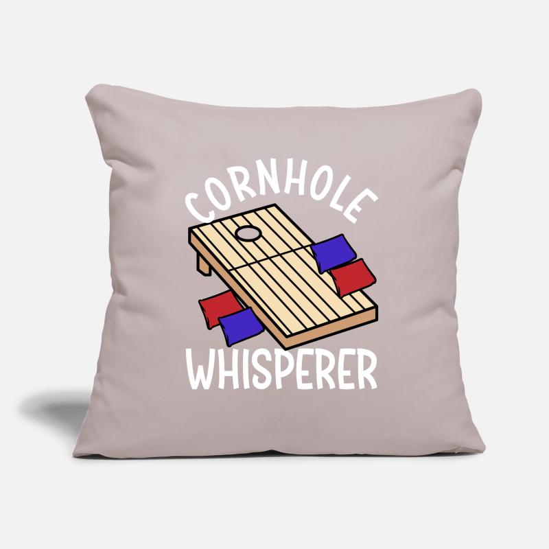 Funny Corn Hole Sofa pillowcase 17,3'' x 17,3'' (45 x 45 cm)