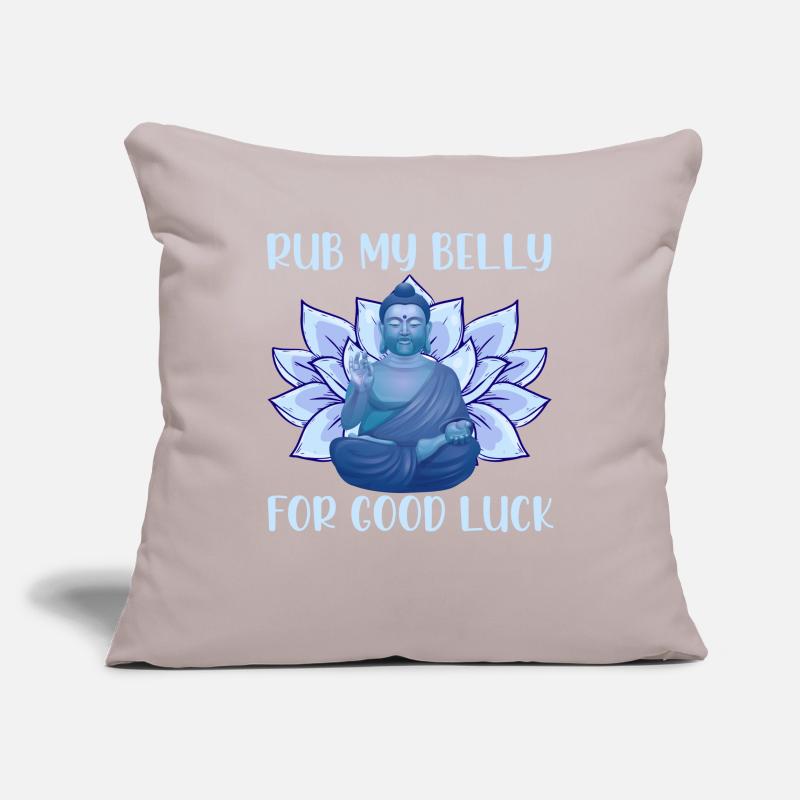 Bouddha Bouddhisme Bouddhiste Housse de coussin décorative 45 x 45 cm