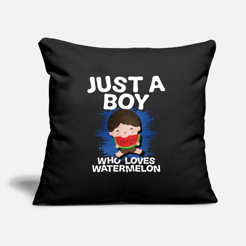 Pastèque Housse de coussin décorative 45 x 45 cm