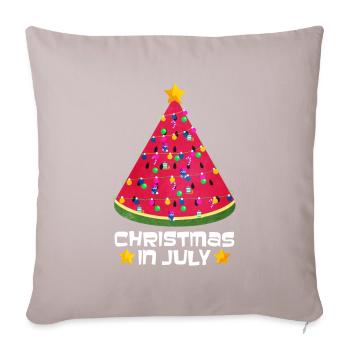 Watermelon - Sofa pillowcase 17,3'' x 17,3'' (45 x 45 cm) - light taupe - Front