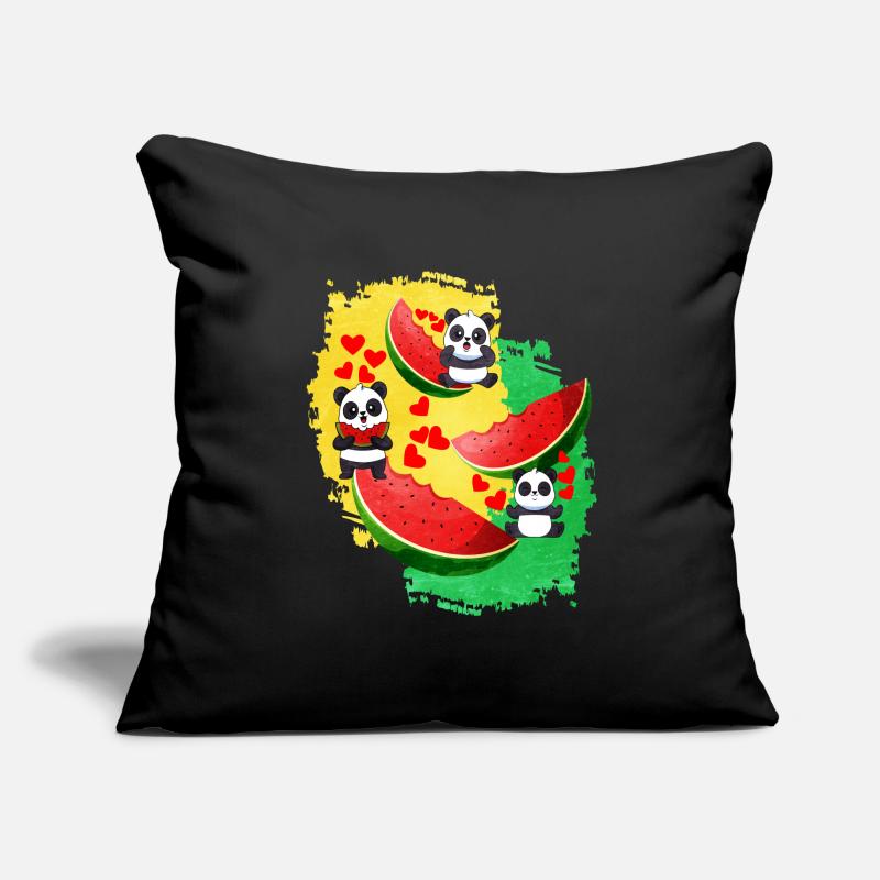 Pastèque Housse de coussin décorative 45 x 45 cm