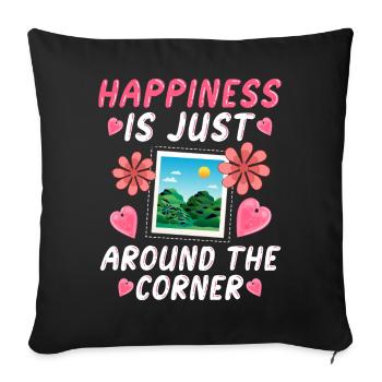Scrapbooking Scrapbooker - Housse de coussin décorative 45 x 45 cm - noir - Devant