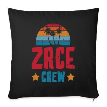 Équipage Zrce - Housse de coussin décorative 45 x 45 cm - noir - Devant