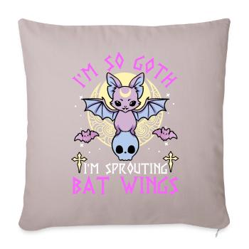 Funny Gothic - Sofa pillowcase 17,3'' x 17,3'' (45 x 45 cm) - light taupe - Front