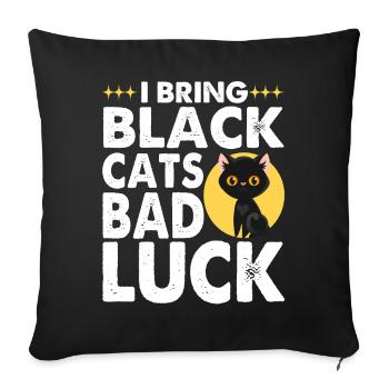 Funny Gothic Goth - Sofa pillowcase 17,3'' x 17,3'' (45 x 45 cm) - black - Front