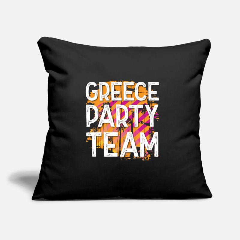 Greece Party Team Sofa pillowcase 17,3'' x 17,3'' (45 x 45 cm)