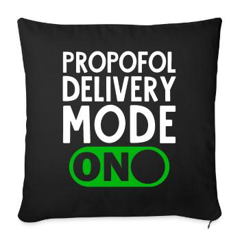 Anesthesiologist Anesthesiology - Sofa pillowcase 17,3'' x 17,3'' (45 x 45 cm) - black - Front