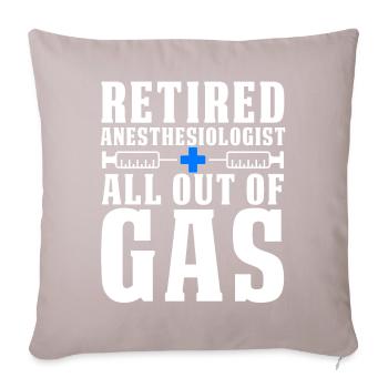 Anesthesiology - Sofa pillowcase 17,3'' x 17,3'' (45 x 45 cm) - light taupe - Front
