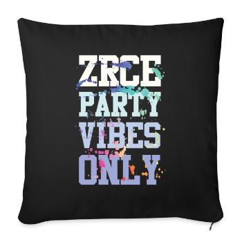 Zrce Party Vibes - Housse de coussin décorative 45 x 45 cm - noir - Devant