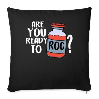 Anesthesiologist Anesthesiology - Sofa pillowcase 17,3'' x 17,3'' (45 x 45 cm) - black - Front