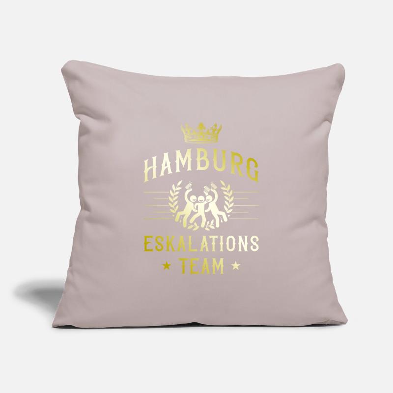 Escalade de Hambourg Housse de coussin décorative 45 x 45 cm