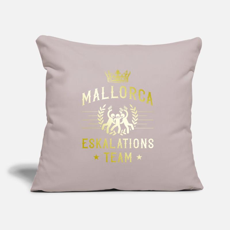 Escalade de Majorque Housse de coussin décorative 45 x 45 cm