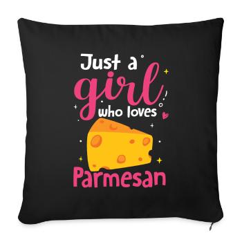 Pesto - Housse de coussin décorative 45 x 45 cm - noir - Devant