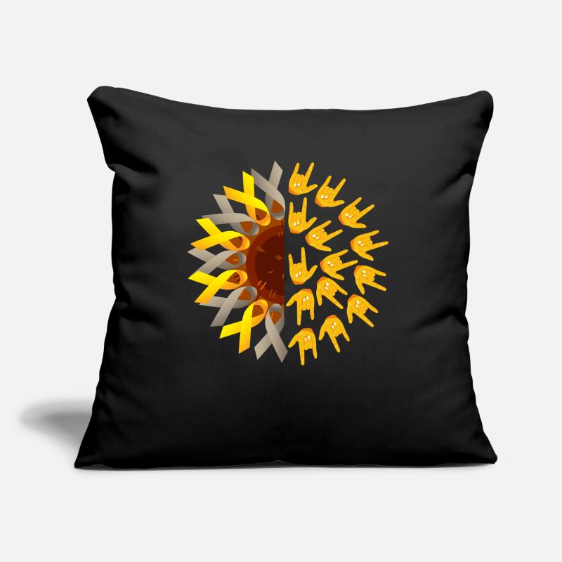 Deaf Pride ASL Sofa pillowcase 17,3'' x 17,3'' (45 x 45 cm)