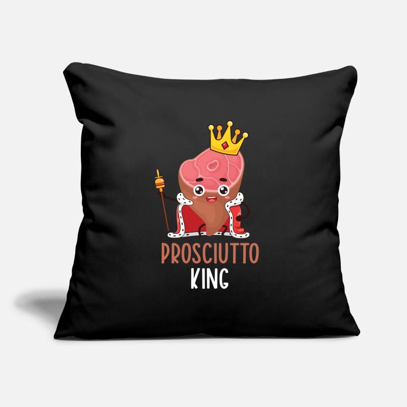 Jambon Housse de coussin décorative 45 x 45 cm