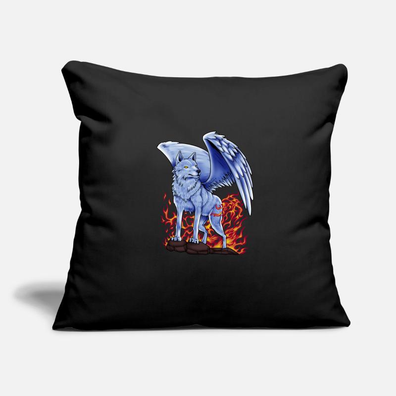 Dieu slave Simargl Housse de coussin décorative 45 x 45 cm