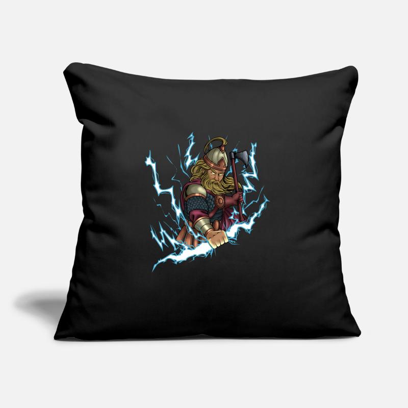 Dieu slave Perun Housse de coussin décorative 45 x 45 cm