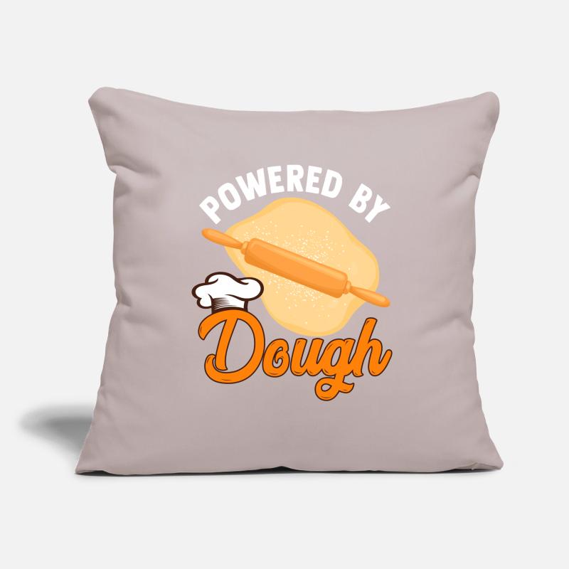 Funny bread baking baker rolling pin Sofa pillowcase 17,3'' x 17,3'' (45 x 45 cm)