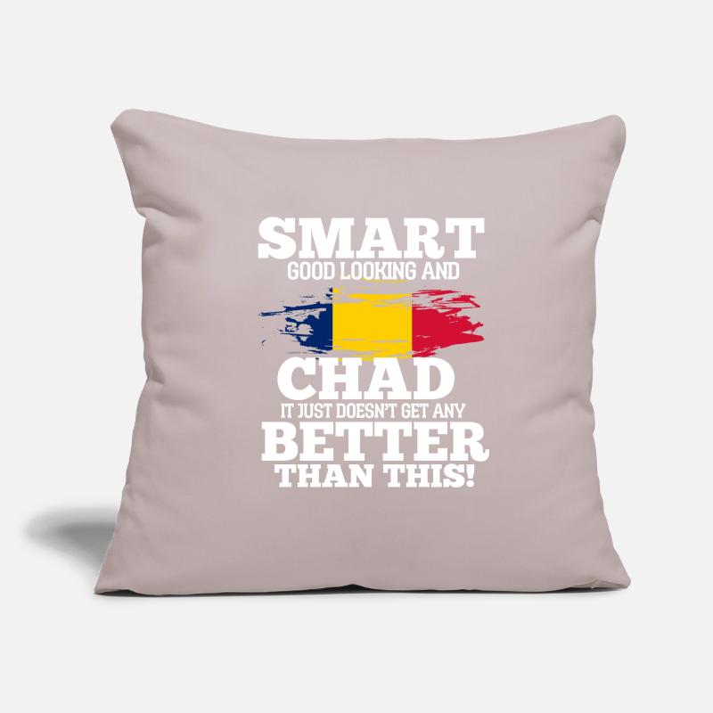 Tchad Housse de coussin décorative 45 x 45 cm