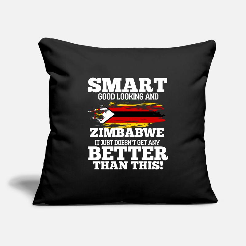 Zimbabwe Housse de coussin décorative 45 x 45 cm
