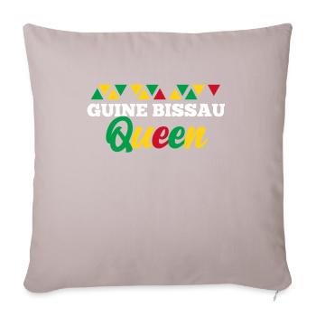 Guinée-Bissau - Housse de coussin décorative 45 x 45 cm - taupe clair - Devant