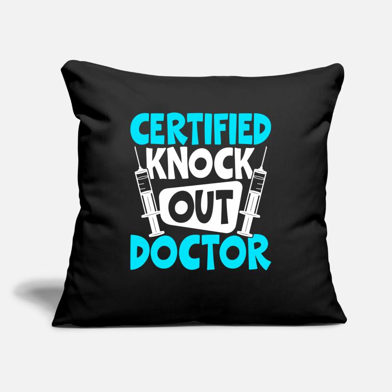 Funny Anesthesiologist Anesthesiology Sofa pillowcase 17,3'' x 17,3'' (45 x 45 cm)