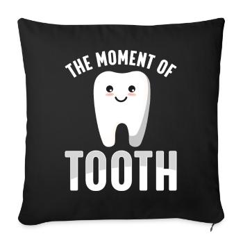 Funny Dental Lab Technician Dentist - Sofa pillowcase 17,3'' x 17,3'' (45 x 45 cm) - black - Front