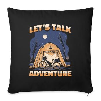 Scout - Sofa pillowcase 17,3'' x 17,3'' (45 x 45 cm) - black - Front