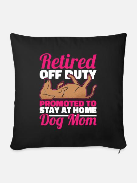 Rentner Rente - Sofakissenbezug 45 x 45 cm - Schwarz