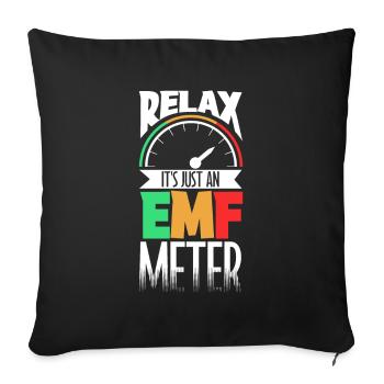 Il n’est disponible qu’en compteur EMF - Ghostbusters - Housse de coussin décorative 45 x 45 cm - noir - Devant