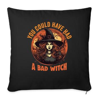 Magical Dark Art Occult Witch Designs - Sofa pillowcase 17,3'' x 17,3'' (45 x 45 cm) - black - Front