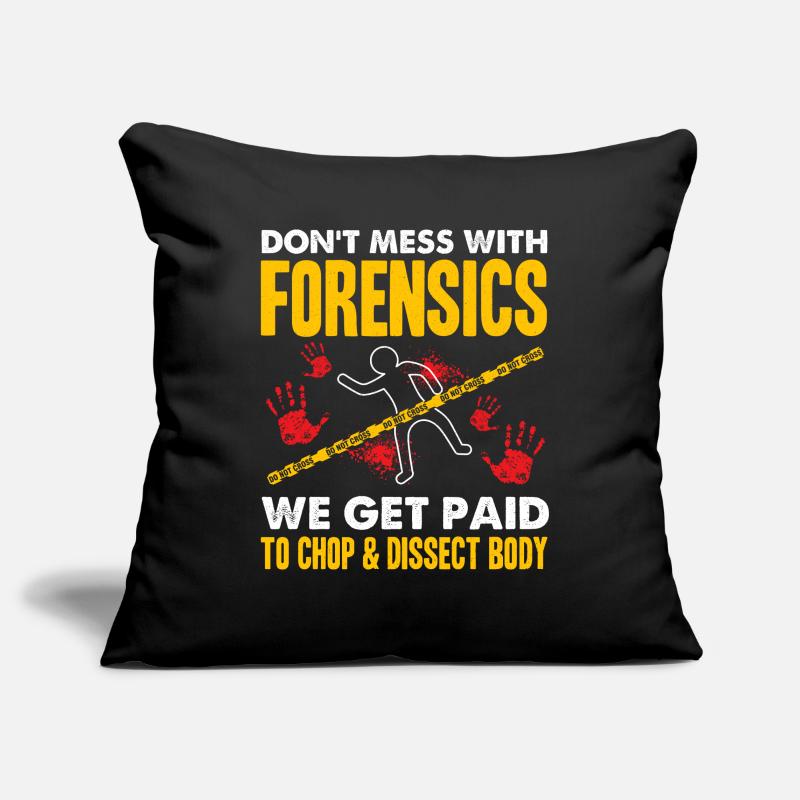 Funny Forensic Scientist Science Sofa pillowcase 17,3'' x 17,3'' (45 x 45 cm)