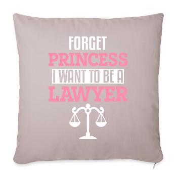 Law students - Sofa pillowcase 17,3'' x 17,3'' (45 x 45 cm) - light taupe - Front