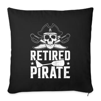 Prothèse bras-jambe amusante pour les amputés - Housse de coussin décorative 45 x 45 cm - noir - Devant