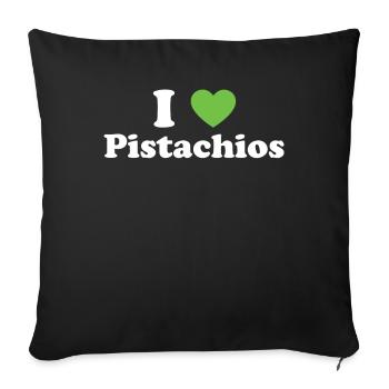 Steak - Sofa pillowcase 17,3'' x 17,3'' (45 x 45 cm) - black - Front