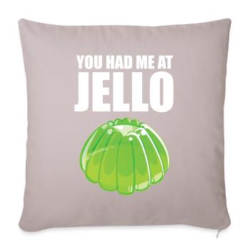 You Had Me At Jello - Sofakissenbezug 45 x 45 cm - helles Taupe - Vorne