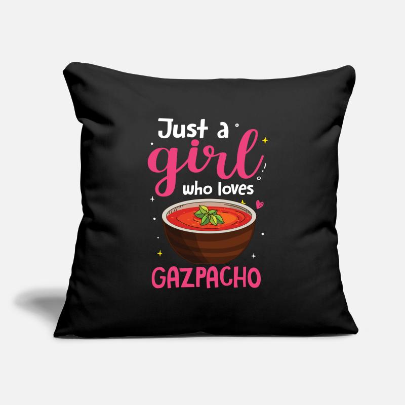 Gaspacho Housse de coussin décorative 45 x 45 cm
