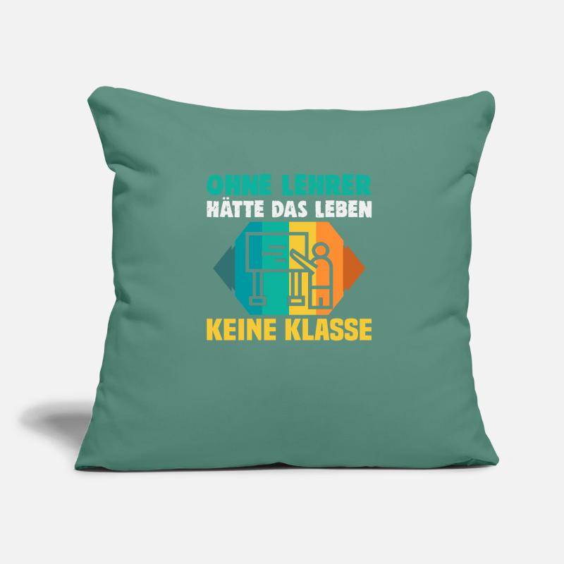 Bester Lehrer Rente Geschenkidee Schüler Sofakissenbezug 45 x 45 cm