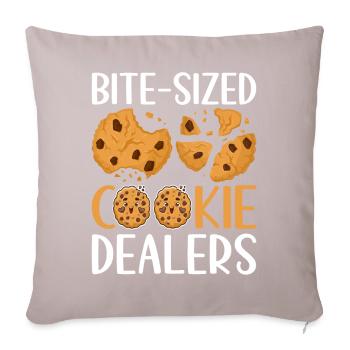 Cookie Scout - Sofa pillowcase 17,3'' x 17,3'' (45 x 45 cm) - light taupe - Front