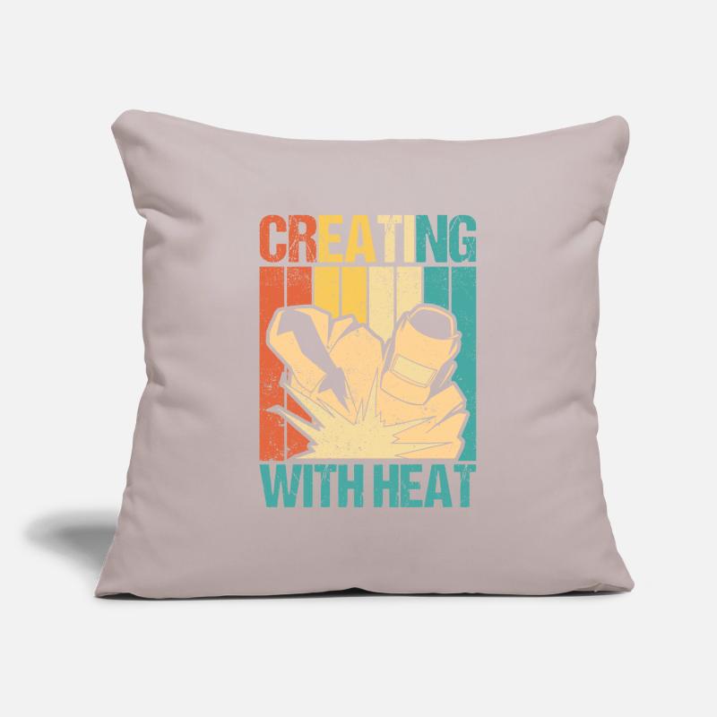 Creating With Metal Retro Welding Sofa pillowcase 17,3'' x 17,3'' (45 x 45 cm)