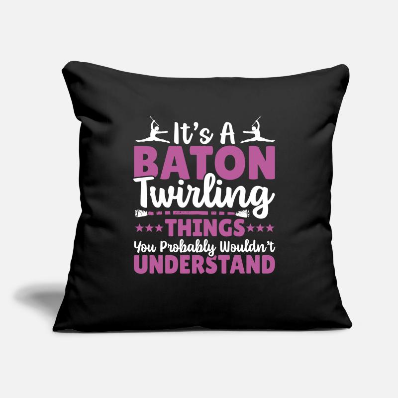 Baton Twirling Baton Twirler Gift Sofa pillowcase 17,3'' x 17,3'' (45 x 45 cm)