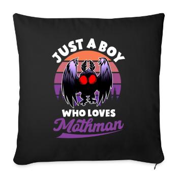 Cryptid Cryptozoology - Sofa pillowcase 17,3'' x 17,3'' (45 x 45 cm) - black - Front