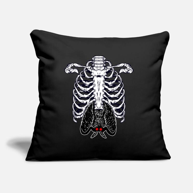Mothman Skeleton Cryptid Cryptozoology Sofa pillowcase 17,3'' x 17,3'' (45 x 45 cm)